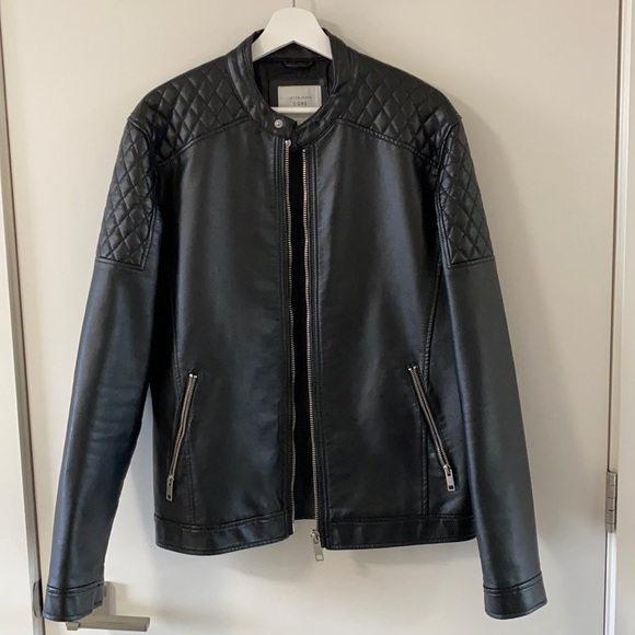 ✨SOLD✨Jack & Jones leather jacket - Picture 4 of 13